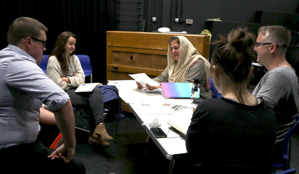 Photo Flash: Inside Rehearsal for Sufi Musical ISHQ at Sadler's Wells Image