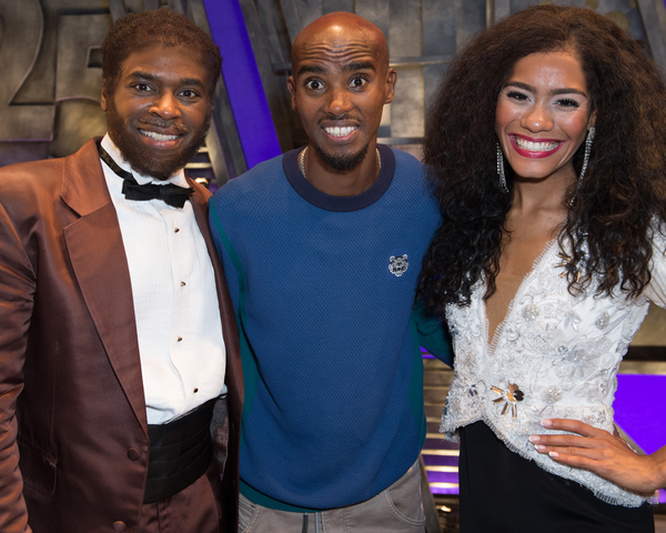 Photo Flash: Mo Farah Boogies Down with MOTOWN on the West End Image