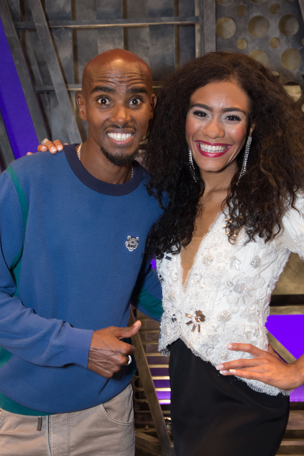 Photo Flash: Mo Farah Boogies Down with MOTOWN on the West End Image