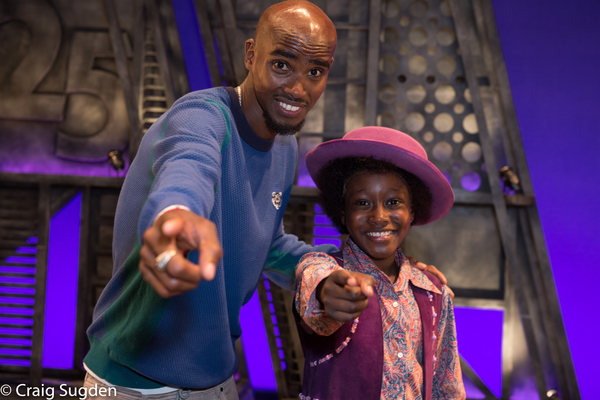Photo Flash: Mo Farah Boogies Down with MOTOWN on the West End Image