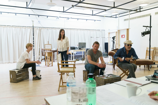 Photo Flash: In Rehearsals for PRISM, Starring Robert Lindsay, at Hampstead Theatre Image