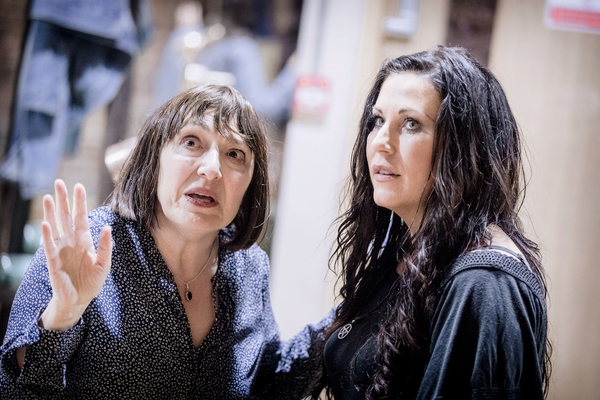 Beverly Klein and Jessie Wallace at 