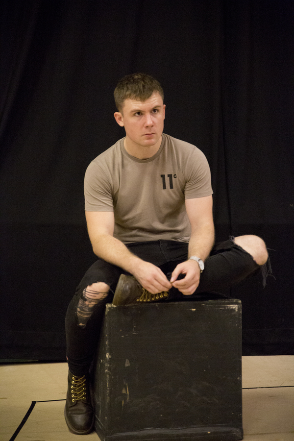 Photo Flash: In Rehearsal for EYES CLOSED, EARS COVERED at Bunker Theatre Image