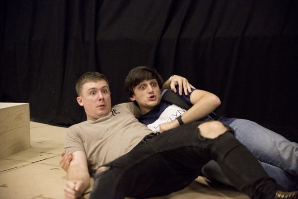 Photo Flash: In Rehearsal for EYES CLOSED, EARS COVERED at Bunker Theatre 