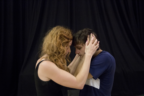 Photo Flash: In Rehearsal for EYES CLOSED, EARS COVERED at Bunker Theatre Image