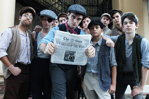 Photo Flash: Today's Headline: Meet the Cast of Disney's NEWSIES at Orlando REP 