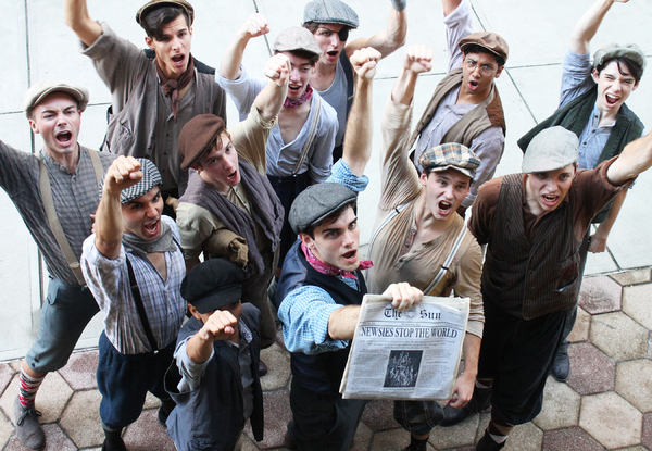 Photo Flash: Today's Headline: Meet the Cast of Disney's NEWSIES at Orlando REP 