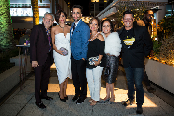 Luis Miranda, Vanessa Nadal-Miranda, Lin-Manuel Miranda, Luz Miranda-Crespo, Luz Town Photo