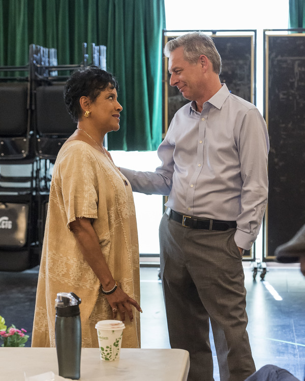 Photo Flash: Inside Rehearsal with Phylicia Rashad and More for HEAD OF PASSES at the Taper Image