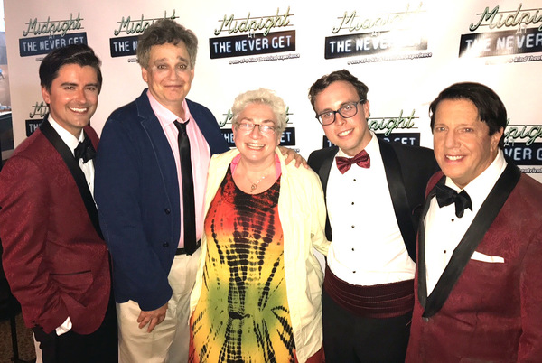 Photo Flash: Marilyn Maye, Faith Prince, and More Visit MIDNIGHT AT THE NEVER GET in Provincetown 