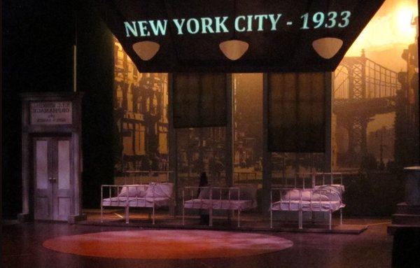 Photo Flash: Go Behind the Scenes with ANNIE Set Designs at Westchester Broadway Theatre Image