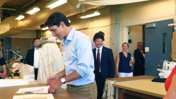Justin Trudeau visits Stratford Festival Photo