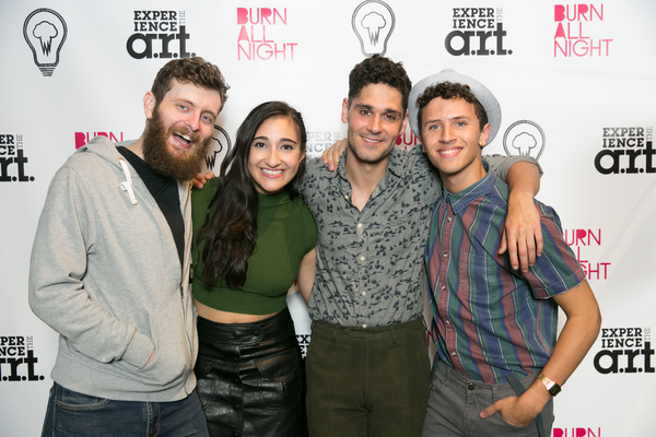 Photo Flash: Inside Opening Night of BURN ALL NIGHT at the A.R.T. Image