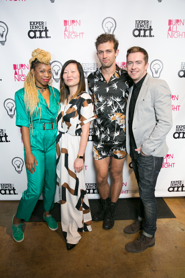 Photo Flash: Inside Opening Night of BURN ALL NIGHT at the A.R.T. Image