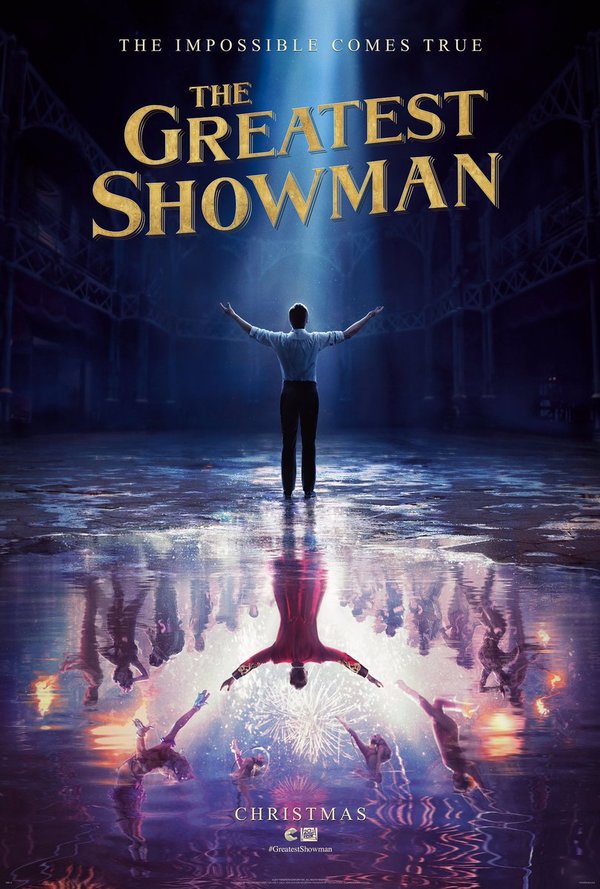 First Look - Hugh Jackman is P.T. Barnum in THE GREATEST SHOWMAN Poster Art Image