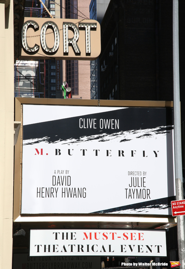 Up on the Marquee: M. BUTTERFLY Image