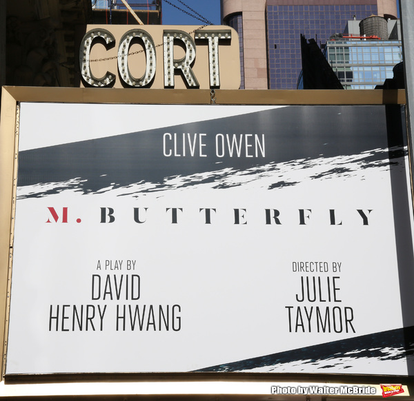 Up on the Marquee: M. BUTTERFLY Image