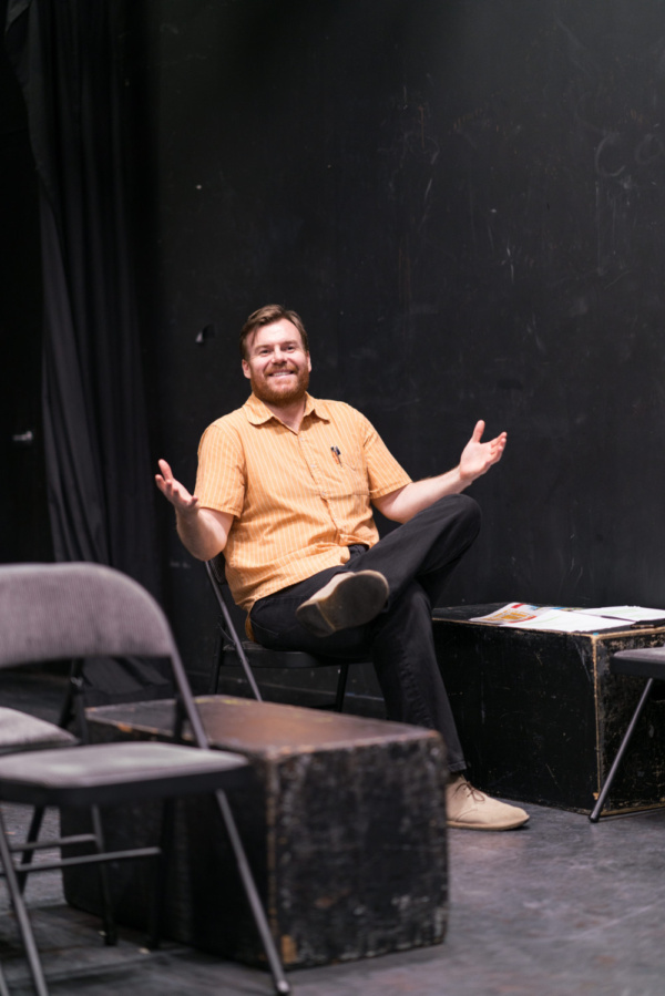 Photo Flash: Go Inside Rehearsals for Ten Bones Theatre Company's IN A LITTLE ROOM 