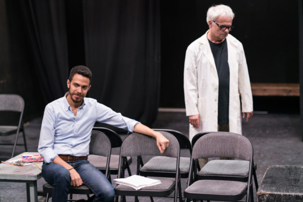 Photo Flash: Go Inside Rehearsals for Ten Bones Theatre Company's IN A LITTLE ROOM Image