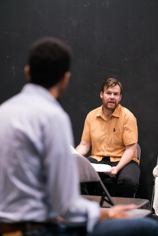 Photo Flash: Go Inside Rehearsals for Ten Bones Theatre Company's IN A LITTLE ROOM Image