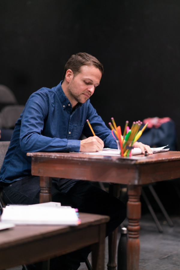 Photo Flash: Go Inside Rehearsals for Ten Bones Theatre Company's IN A LITTLE ROOM Image