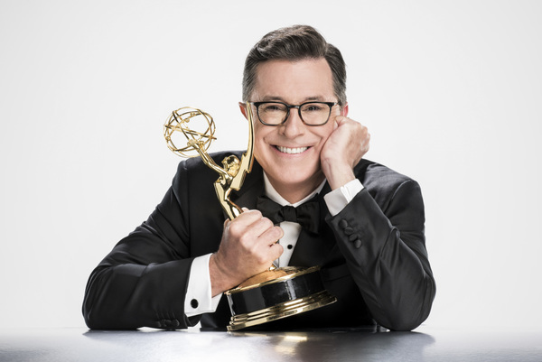 EMMY AWARDS Host Stephen Colbert Photo