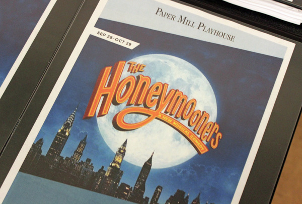 Photo Flash: THE HONEYMOONERS Company Meets the Press at Paper Mill Image
