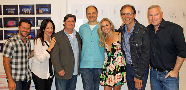 Joshua Bergasse, Leslie Kritzer, Michael McGrath, Michael Mastro, Laura Bell Bundy, J Photo