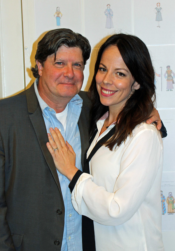 Photo Flash: THE HONEYMOONERS Company Meets the Press at Paper Mill Image