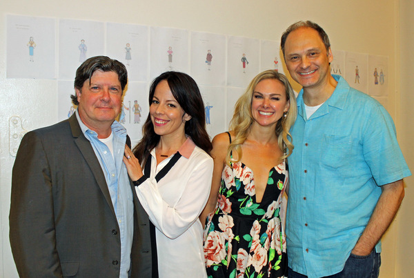 Photo Flash: THE HONEYMOONERS Company Meets the Press at Paper Mill Image