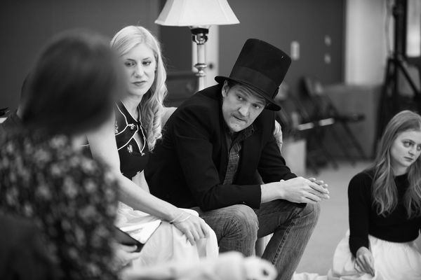 Photo Flash: Inside Rehearsal with Elizabeth McGovern, Anna Camp and More for Broadway's TIME AND THE CONWAYS Image