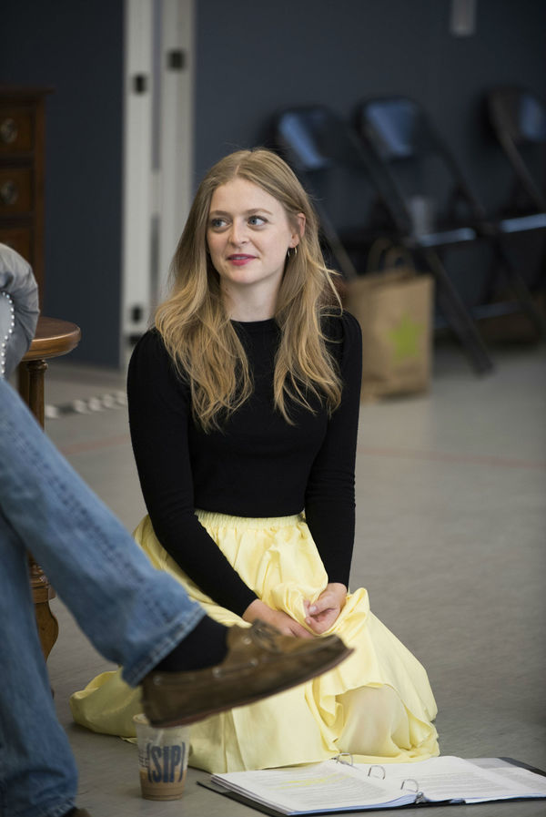 Photo Flash: Inside Rehearsal with Elizabeth McGovern, Anna Camp and More for Broadway's TIME AND THE CONWAYS Image