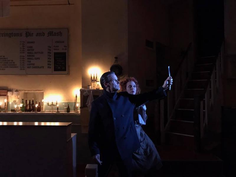 Photo Flash: Hugh Panaro Swings His Razor Wide in SWEENEY TODD Image