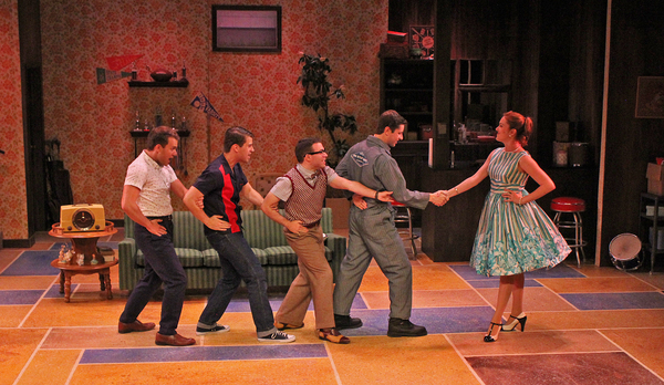 Photo Flash: First Look at LIFE COULD BE A DREAM, Opening Tonight at Cortland Rep Image