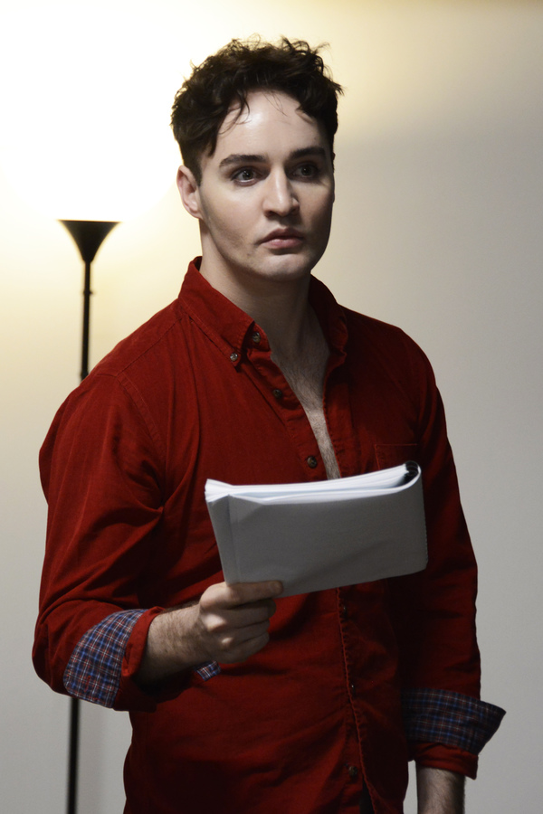 Photo Flash: In Rehearsals for FOR LOVE OR MONEY Starring Sarah-Jane Potts, Barrie Rutter and Jos Vantyler Image