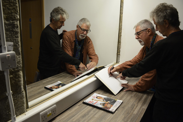 Photo Flash: In Rehearsals for FOR LOVE OR MONEY Starring Sarah-Jane Potts, Barrie Rutter and Jos Vantyler Image
