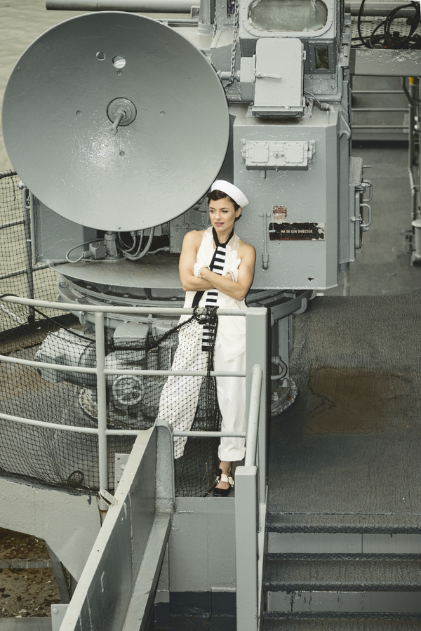 Photo Flash: Jenn Gambatese Showcases Rodgers & Hammerstein Favorites for Fashion Spread in W42ST Magazine Image