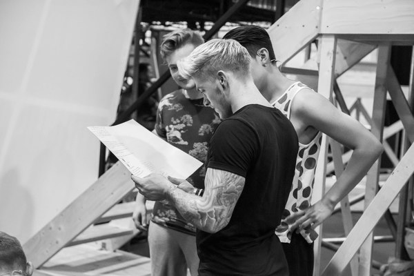 Photo Flash: In Rehearsals for THE BAND 