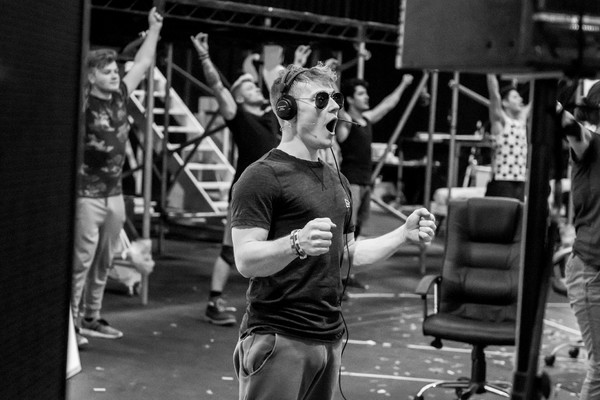 Photo Flash: In Rehearsals for THE BAND Image