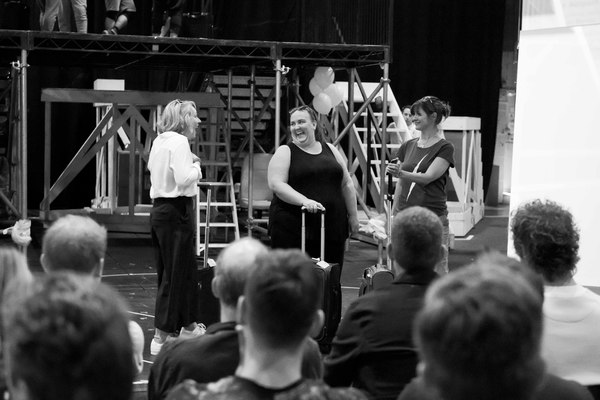Photo Flash: In Rehearsals for THE BAND Image