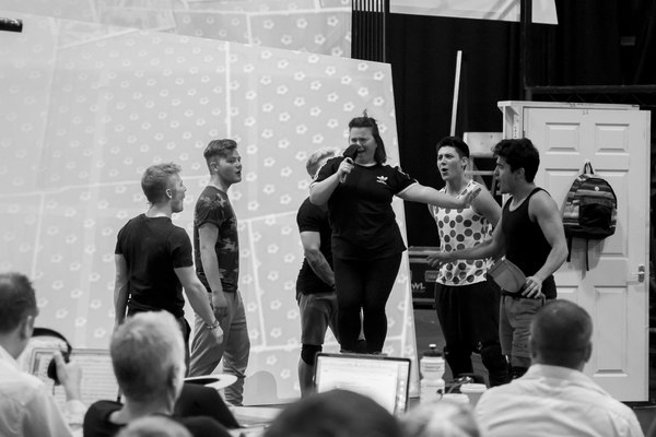 Photo Flash: In Rehearsals for THE BAND Image