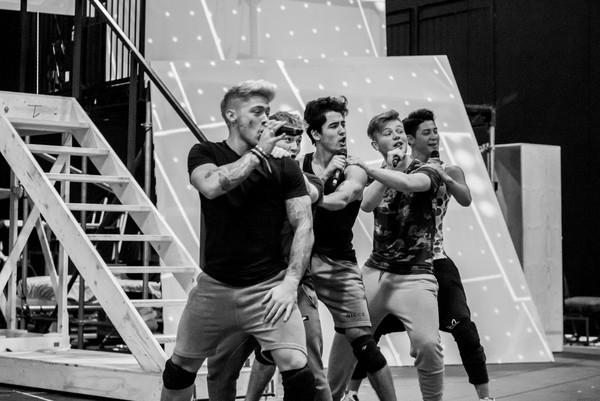Photo Flash: In Rehearsals for THE BAND Image