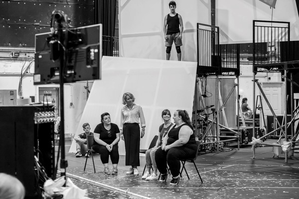 Photo Flash: In Rehearsals for THE BAND 