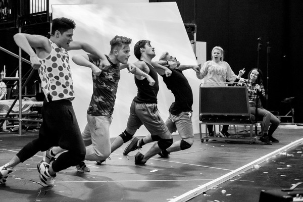 Photo Flash: In Rehearsals for THE BAND Image