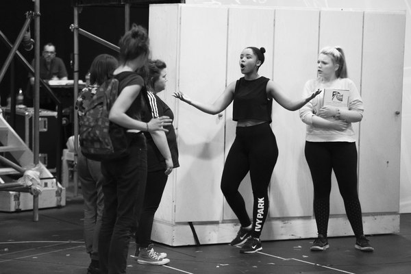Photo Flash: In Rehearsals for THE BAND Image
