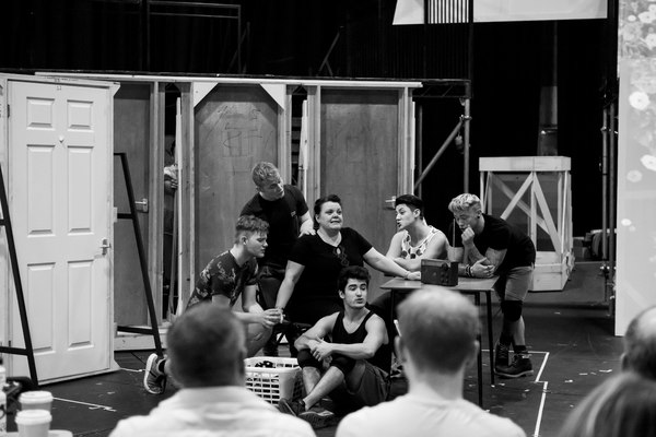 Photo Flash: In Rehearsals for THE BAND Image