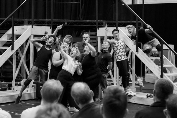 Photo Flash: In Rehearsals for THE BAND 