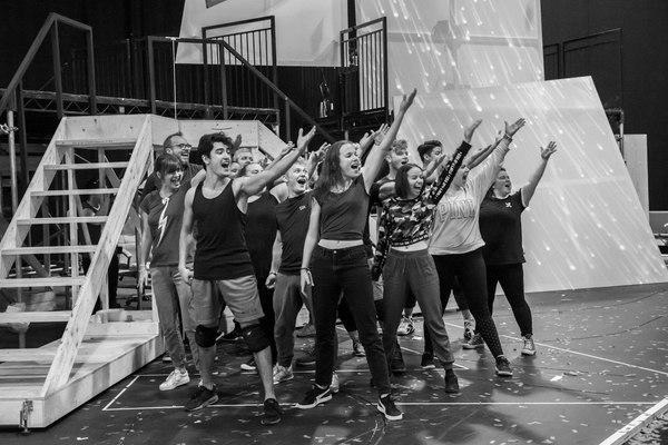 Photo Flash: In Rehearsals for THE BAND 