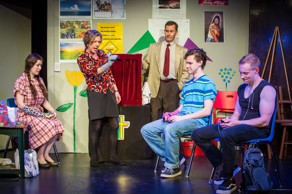 Photo Flash: First Look at HAND TO GOD at Triangle 