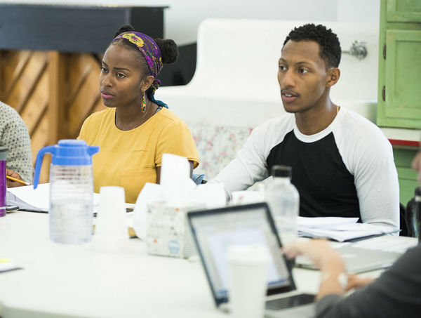 Photo Flash: Inside Rehearsal for Roundabout Underground's TOO HEAVY FOR YOUR POCKET Image